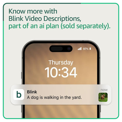 Blink - Video Doorbell - Head-to-toe HD View, Two-Year Battery, Simple Setup, B0DGQZ8JZK