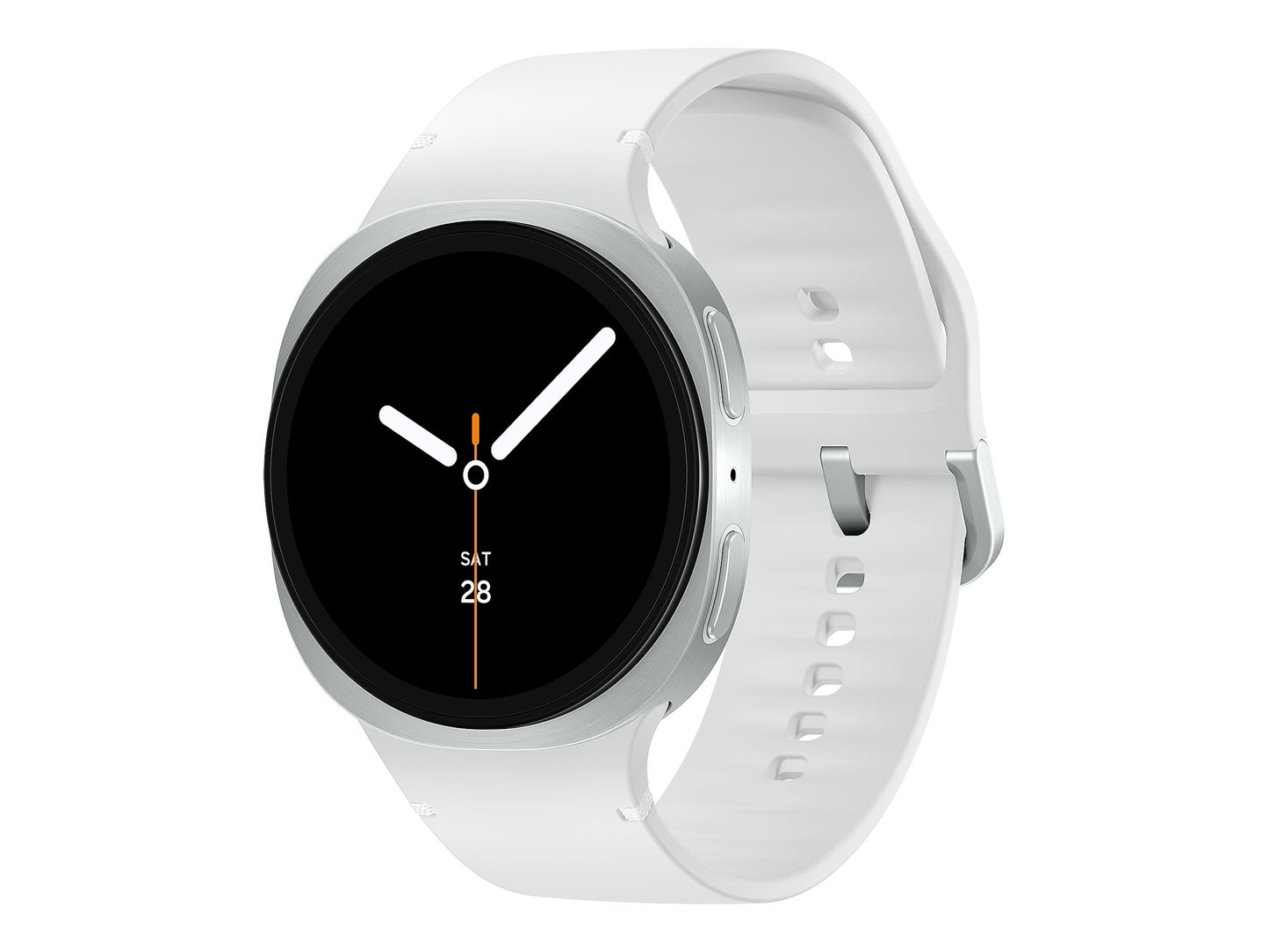Samsung Galaxy Watch8 Aluminum Smartwatch 44mm LTE Silver (2025) SM-L335UZSAXAA