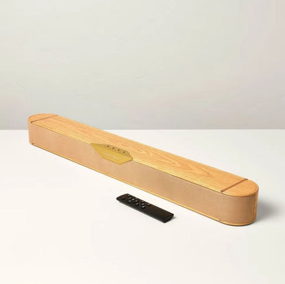 Hearth & Hand 32" Wood & Brass Finish Dolby Digital Soundbar TTSB23-DD