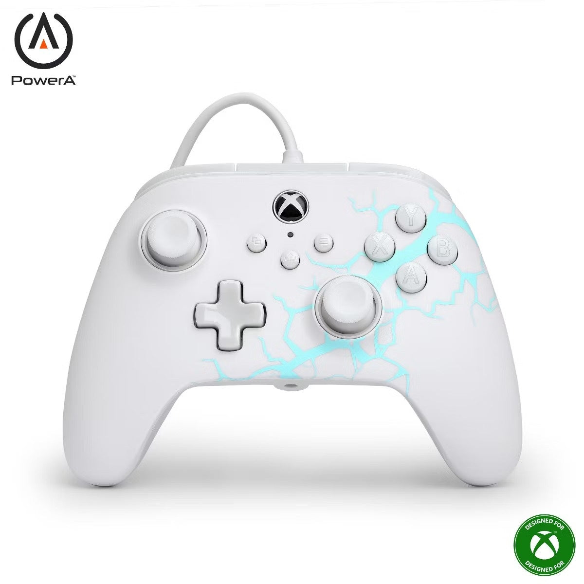PowerA Advantage Wired Controller for Xbox Series X|S - Arctic Ice XBGP0519-01