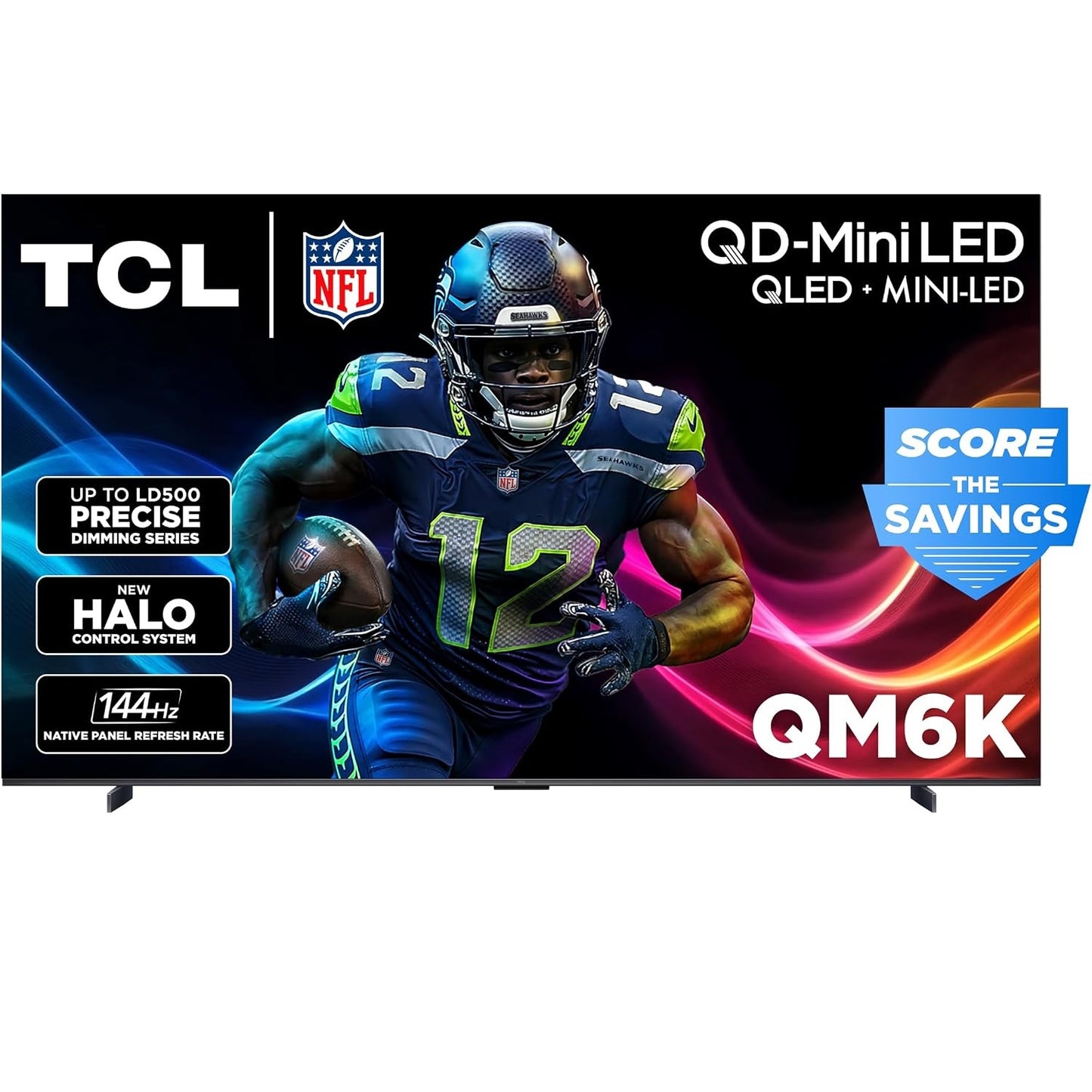 TCL - 98" Class QM6K Series 4K UHD HDR QD Mini LED Smart TV with Google TV 98QM6K