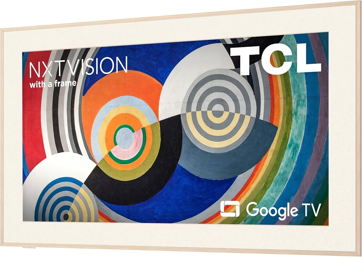 TCL 75" A300W NXTVISION 4K QLED Art TV with Magnetic Frame 75A300W