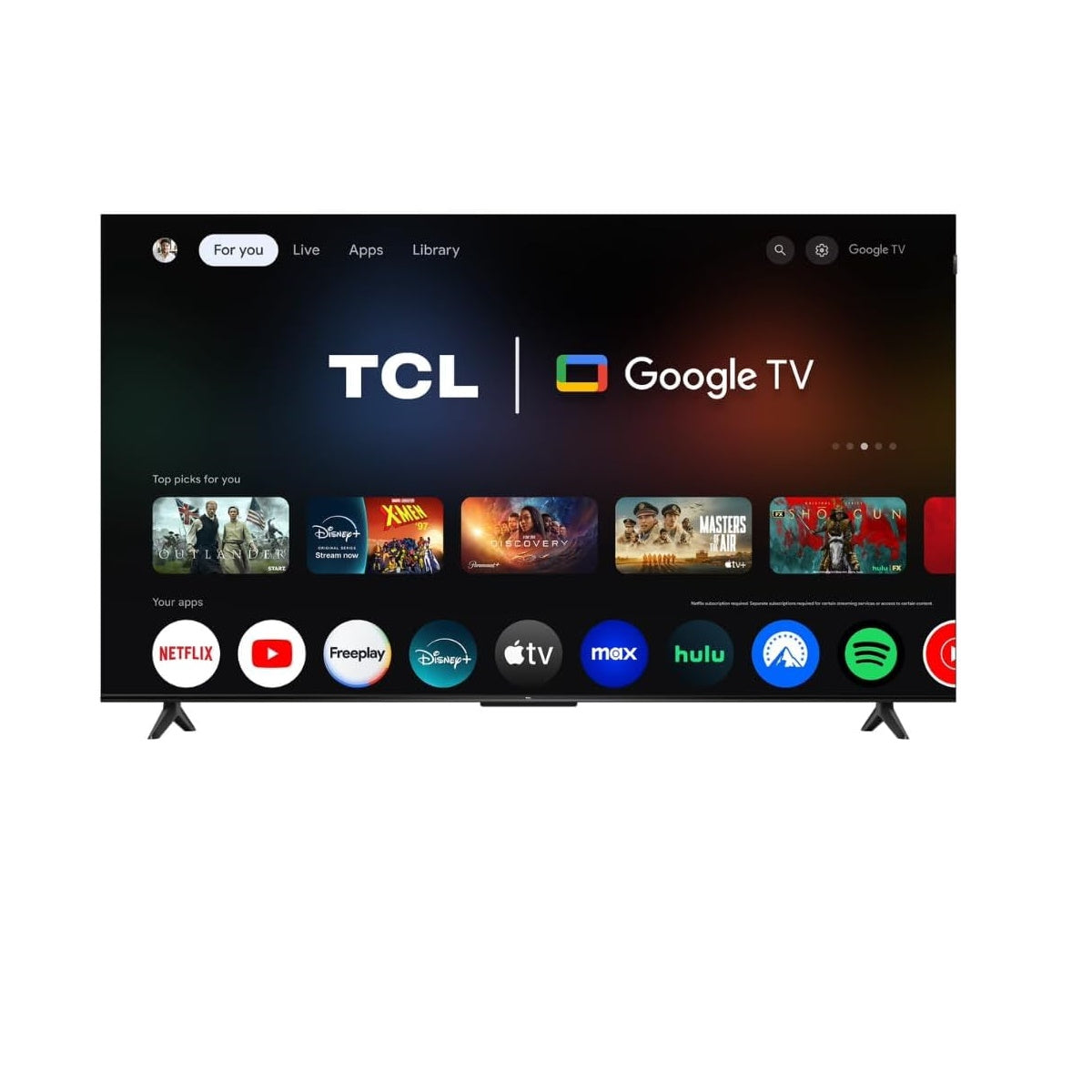 TCL 50" Q Series 4K UHD HDR QLED Smart TV with Google TV – 50Q51K