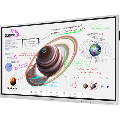 Samsung WM85B Flip Pro 85" 4K Interactive Touchscreen LED Display