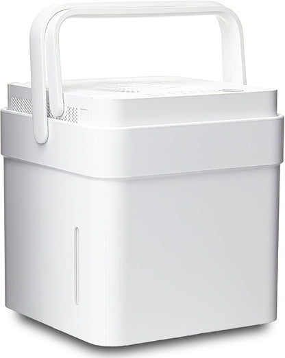Midea 50 pt. Cube Dehumidifier with Built-in Pump for spaces up to 4,500 sq. ft. MAD50PS1QWT