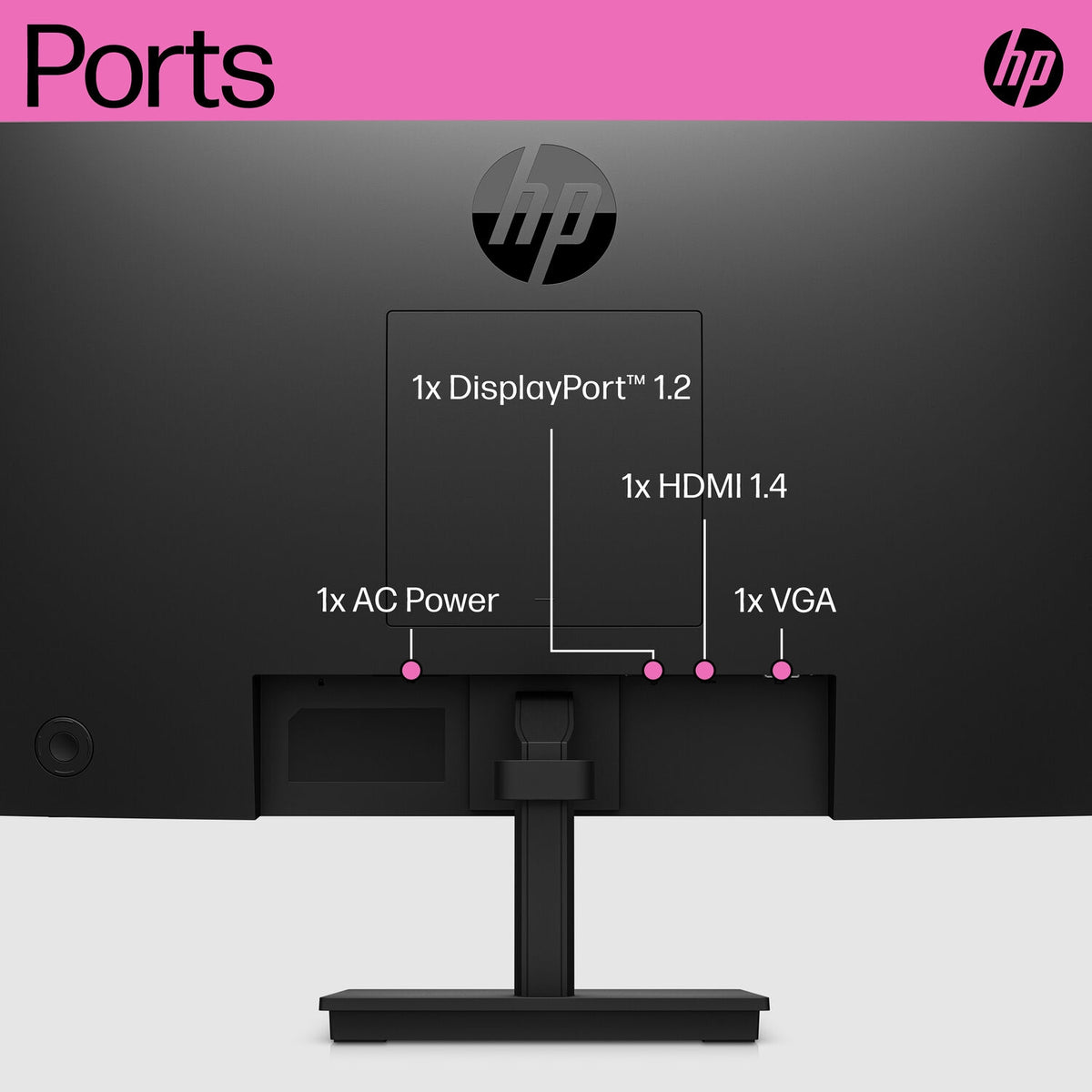 HP P22 G5 21.5" 1920 x 1080 at 75 Hz 5ms Full HD Edge LED LCD Monitor 64X86AA