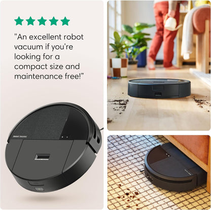 iRobot Roomba 205 DustCompactor Cordless Vacuum U112020 5.8" Cleaning Path Black