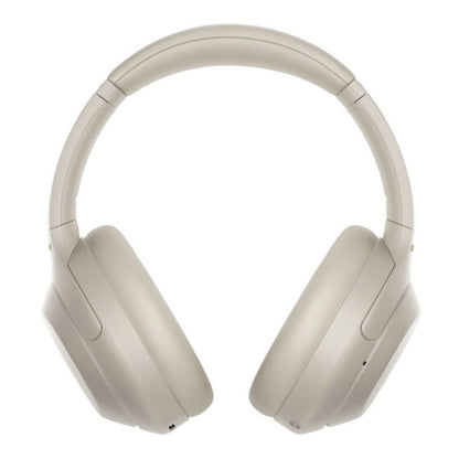 Sony - WH1000XM4/S Wireless Noise-Cancelling Over-the-Ear Headphones - Silver