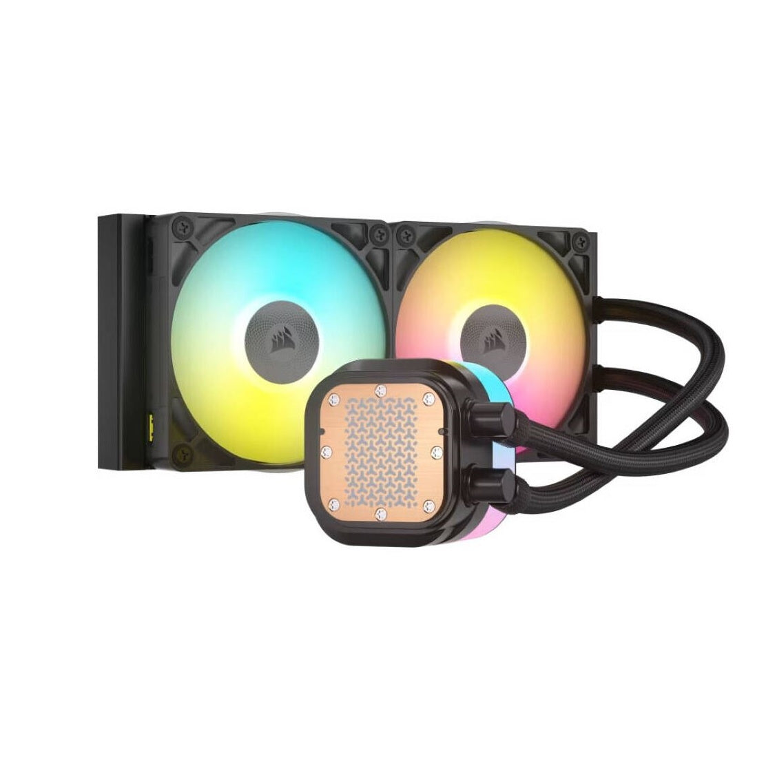 CORSAIR iCUE LINK TITAN 240 RX Liquid CPU Cooler with RGB Lighting - Black CW-9061016-WW