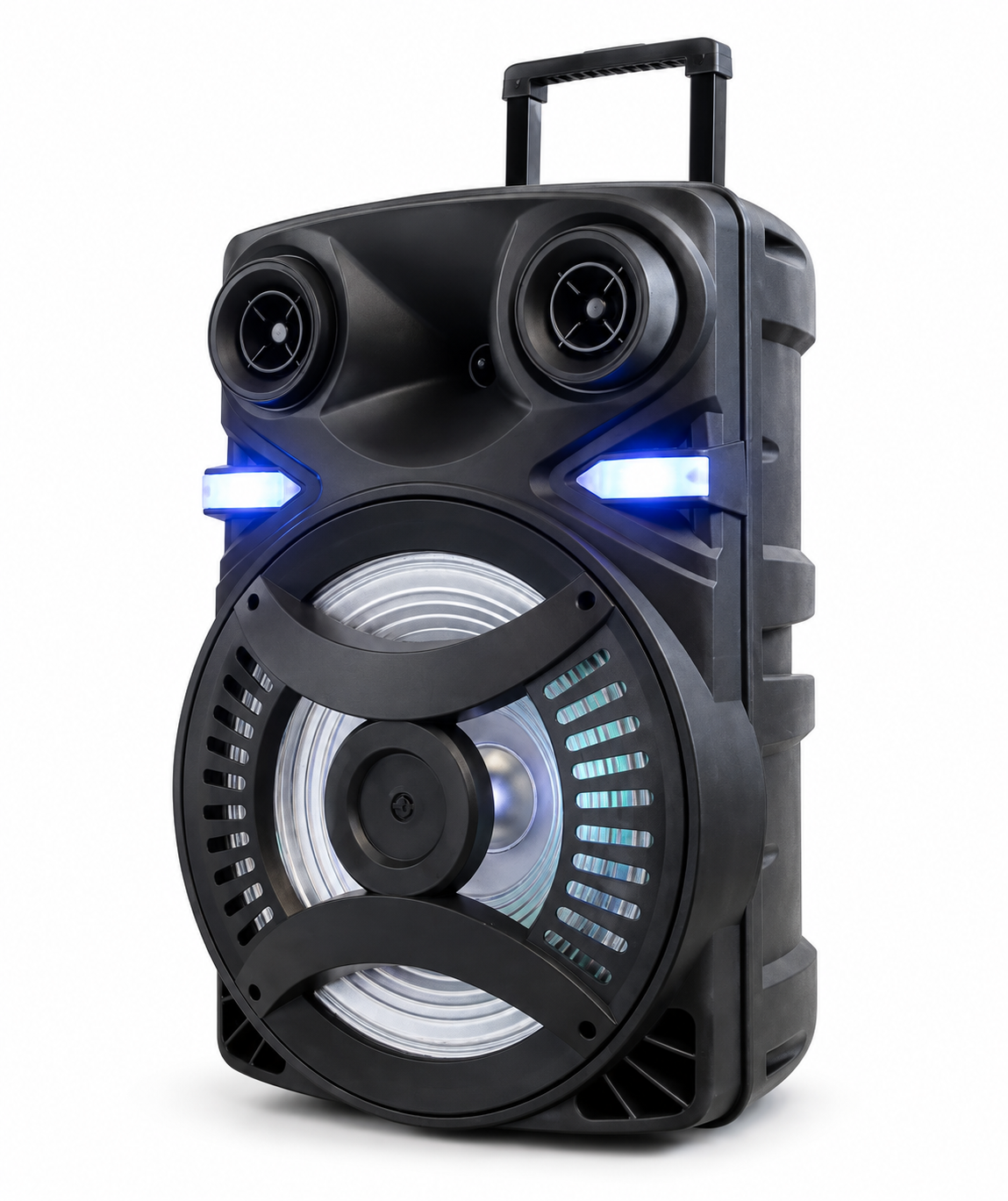 Technical Pro Rechargeable 15" Bluetooth LED Speaker Package with Tripod & Microphone XP15PKG