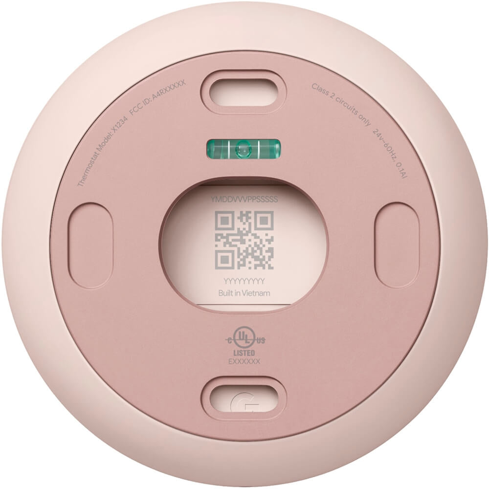 Google Nest Programmable Smart Wi-Fi Thermostat for Home - Sand GA02082-US