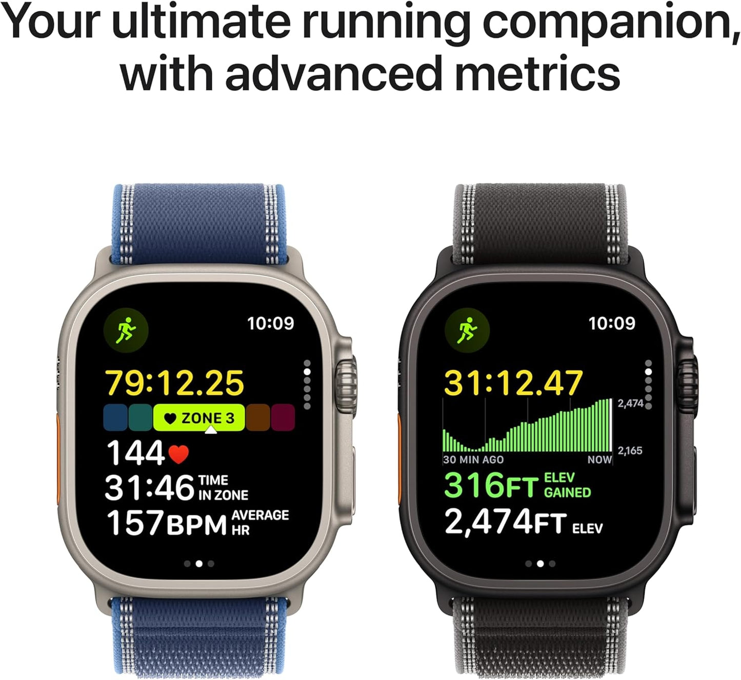 Apple Watch Ultra 3 (GPS+Cellular) 49mm Titanium Case with Anchor Blue Ocean Band - Natural - (2025)