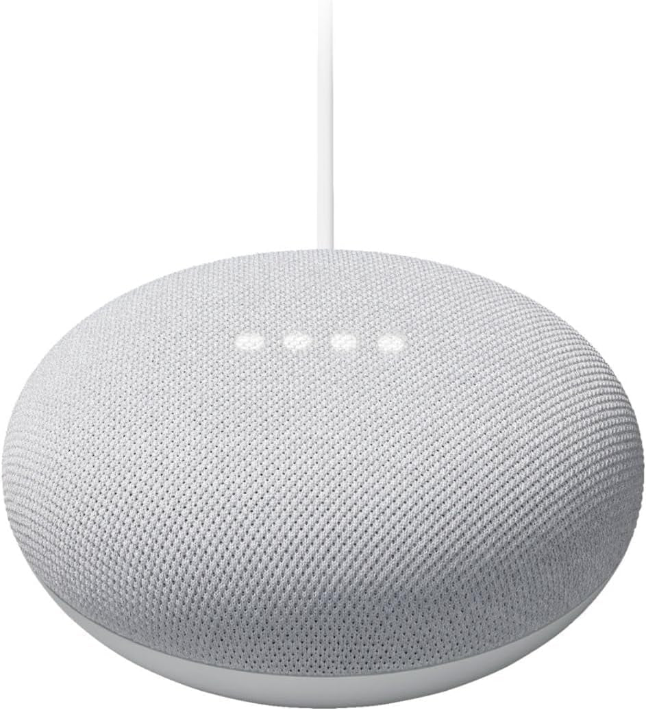 Google Nest Mini (2nd Generation) with Google Assistant - Chalk GA00638-US