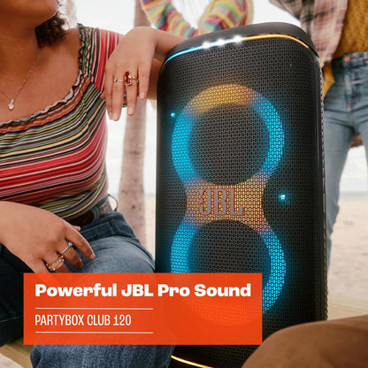JBL PartyBox Club 120 Bluetooth Wireless Speaker - Black JBLPBCLUB120AM