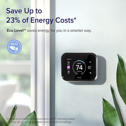 LEVOIT Touch Screen Smart Thermostat for Home, Wi-Fi Programmable, Works with Alexa ,Energy Saving, Large Touch Screen