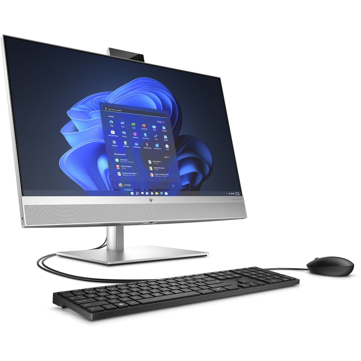 HP 27" EliteOne 870 G9 Intel Core i5-14500 14-Core 16GB/512GB Multi-Touch All-in-One Desktop Computer A94FGUT