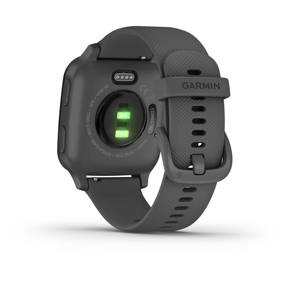 Garmin Venu Sq GPS Smartwatch 33mm Fiber-Reinforced Polymer - Shadow Gray 010-02427-00