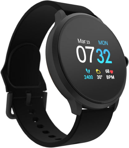 iTouch Sport 3 Smartwatch Fitness Tracker - Black with Black Strap 500015B-G02