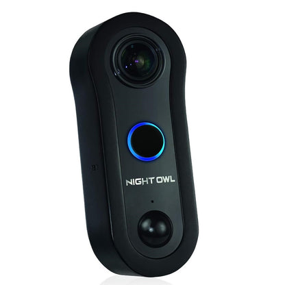 Night Owl Full 1080p HD Smart Video Doorbell with Night Vision, 2-Way Audio, Remote Viewing Mobile App, Real-Time Alerts CL-2WDMC