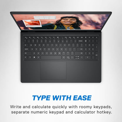 Dell Inspiron 3530 Laptop, 15.6" FHD Touch Display, Intel Core i5-1335U, 16GB/ 512GB SSD, Win 11 Home i3530-5067BLK Black