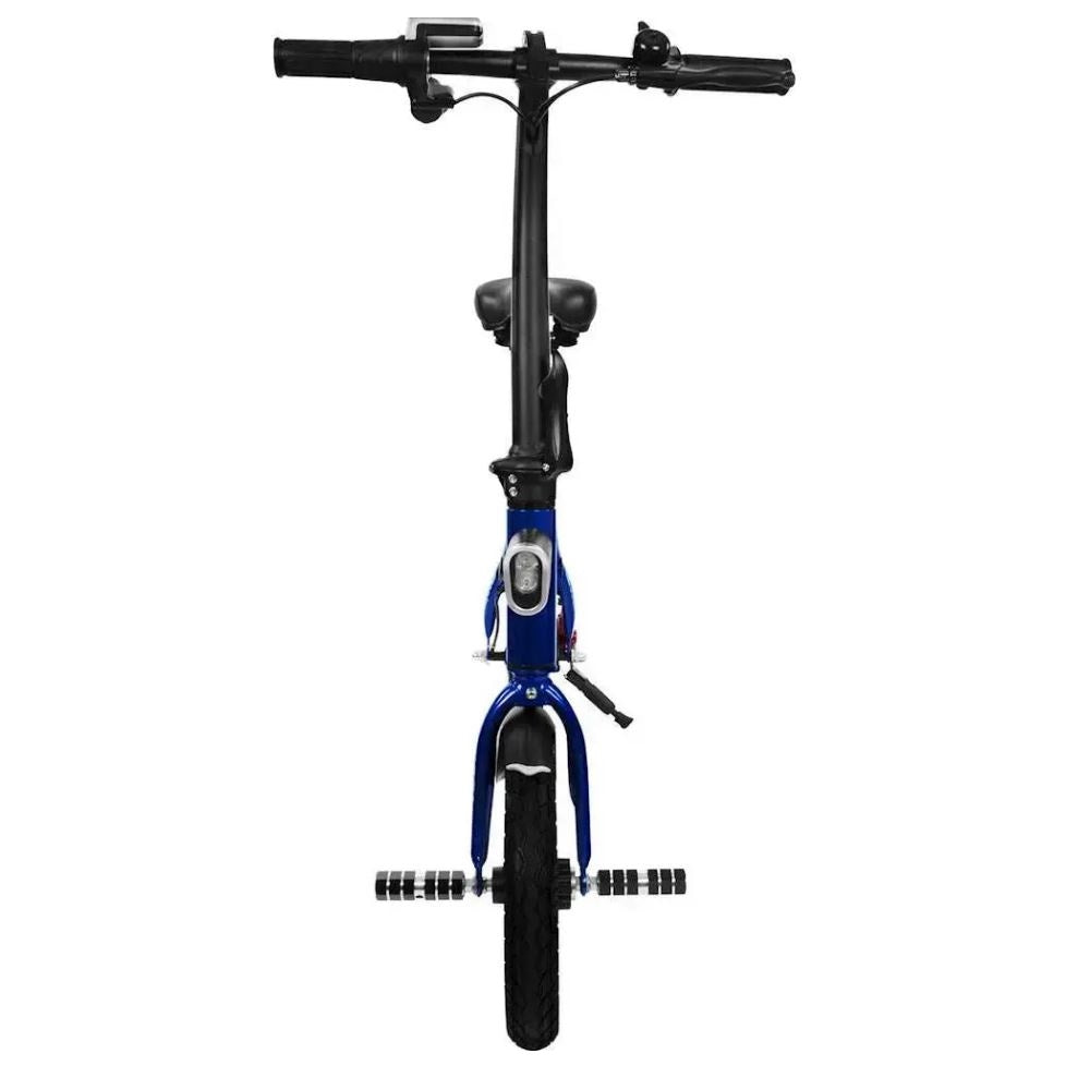 Swagtron SwagCycle SCE-1 Envy 250W Electric Bike Blue Collapsible Frame 36860-4