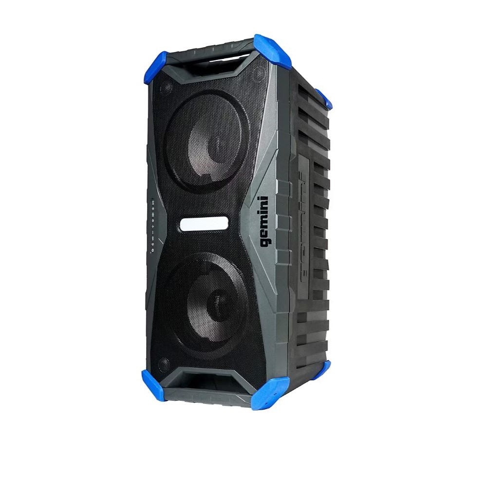 Gemini Sound SoundSplash Floating Bluetooth Speaker with Beat Synced LED Party Lighting SOSP-8BGB