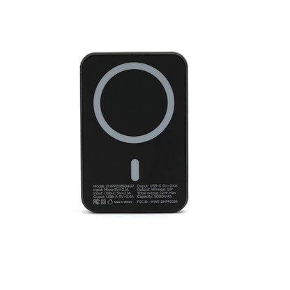 iHome 5000mAh Magnetic Portable Power with USB-A, Black 2IHPP1008BLKCB