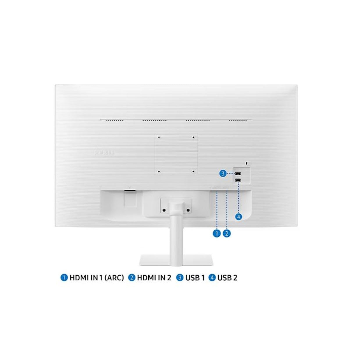 Samsung M50D 32" 60Hz 4ms 1080p FHD HDR10 Smart Monitor with Streaming TV LS32DM50YENXZA