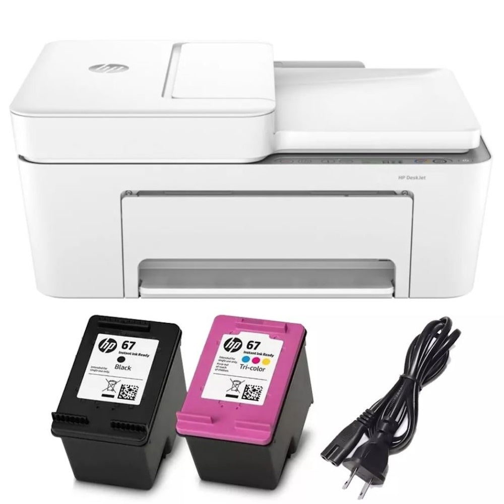 HP DeskJet 4258e All-in-One Printer 4800dpi White, Dual-band Wi-Fi - 60K45A-1H3