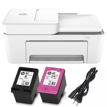 HP DeskJet 4258e All-in-One Printer 4800dpi White, Dual-band Wi-Fi - 60K45A-1H3