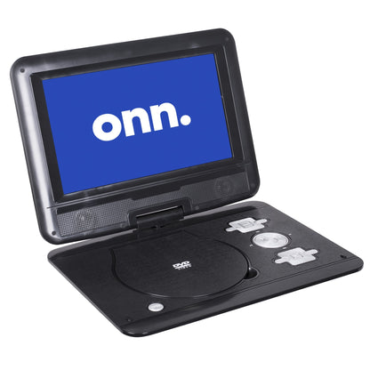Onn Portable 10" DVD Media Player 5-hr Battery w/ Remote control - 100093889
