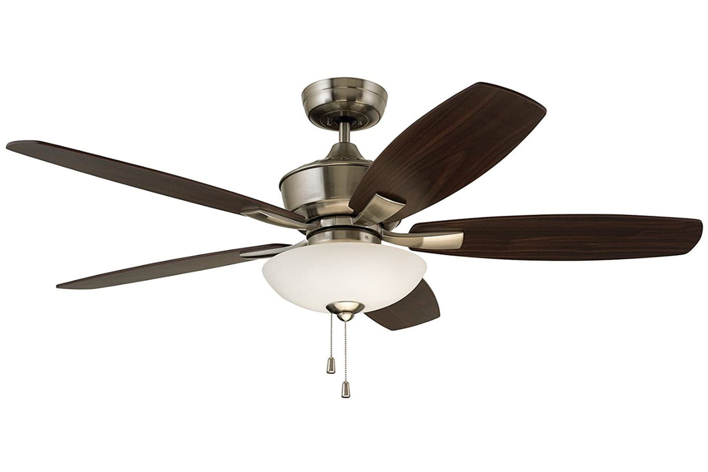 Luminance Kathy Ireland Home Lindell 52" Ceiling Fan LED w/ 5 Reversible Blades-  CF825BS