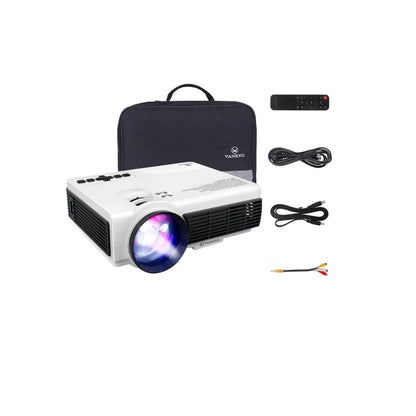 Vankyo - Leisure 3W Pro Native 720P Wireless Single LCD Mini Projector - White