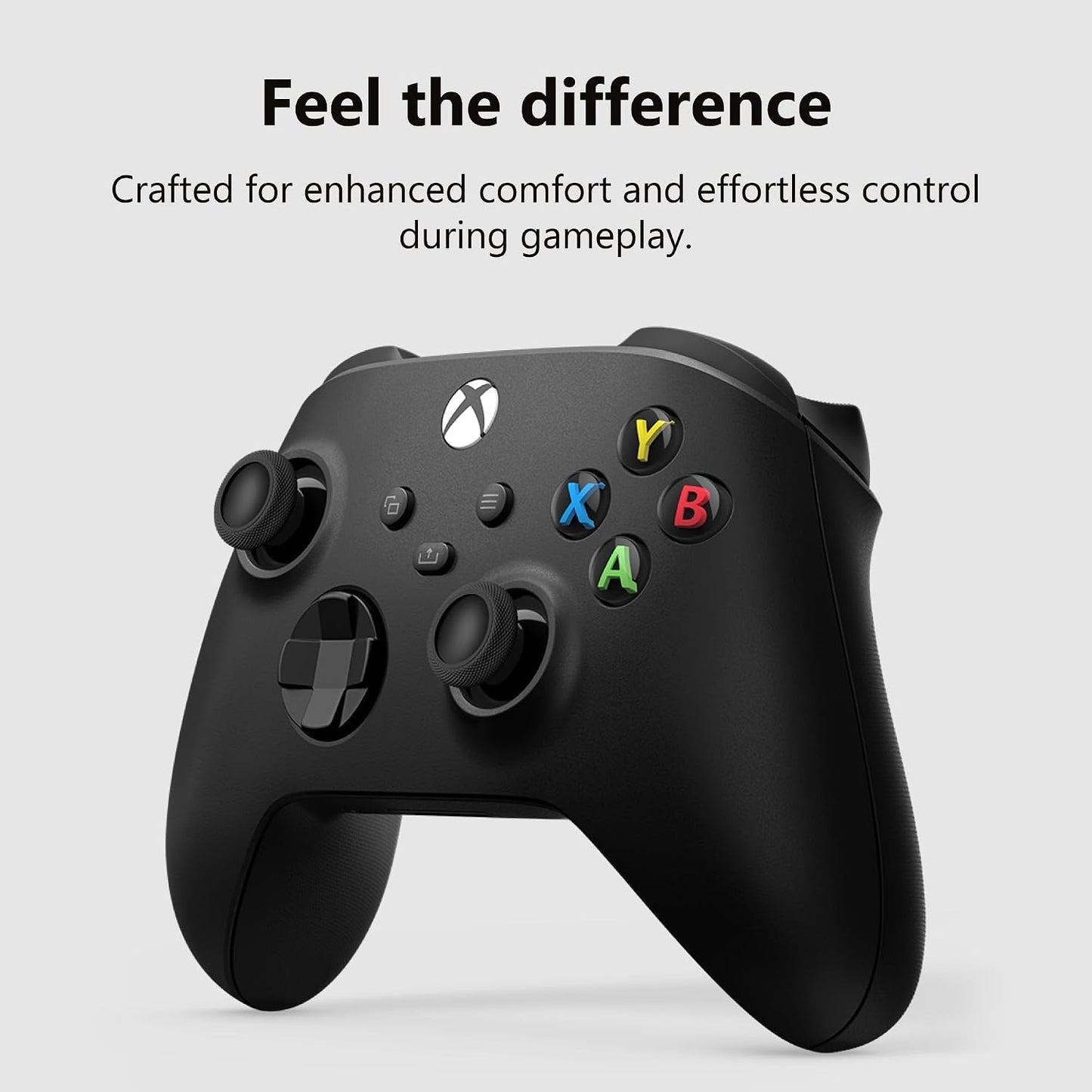 Microsoft - XBOX Wireless Controller for XBOX Series X, XBOX Series S, XBOX One, PCs - Carbon Black