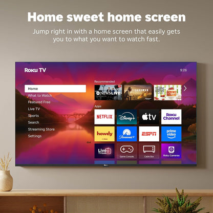 Roku 55" Class Plus Series 4K QLED Mini-LED Smart RokuTV 55R6C7