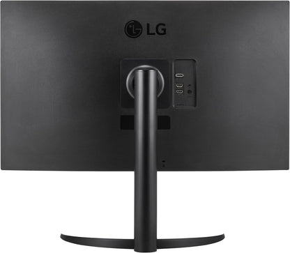 LG 32" 4K UHD Monitor, HDR10, HDMI/DP, Adjustable Stand - Black 32UR550K-B.AUS