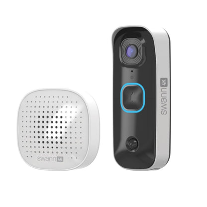 Swann Buddy 4K Wireless Doorbell with Swann Shield Voice Assistant SWIFI-4KBUDDY