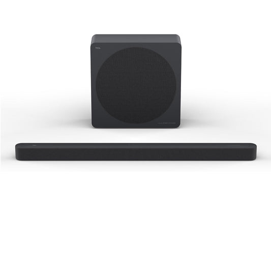 TCL - A65K 3.1.2 Channel Designer Series Sound Bar System with Wireless Subwoofer - Black
