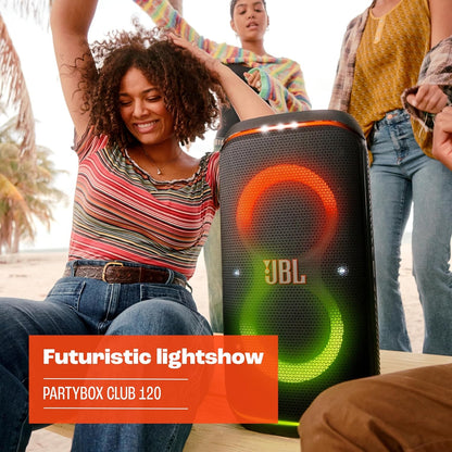 JBL PartyBox Club 120 Bluetooth Wireless Speaker - Black JBLPBCLUB120AM
