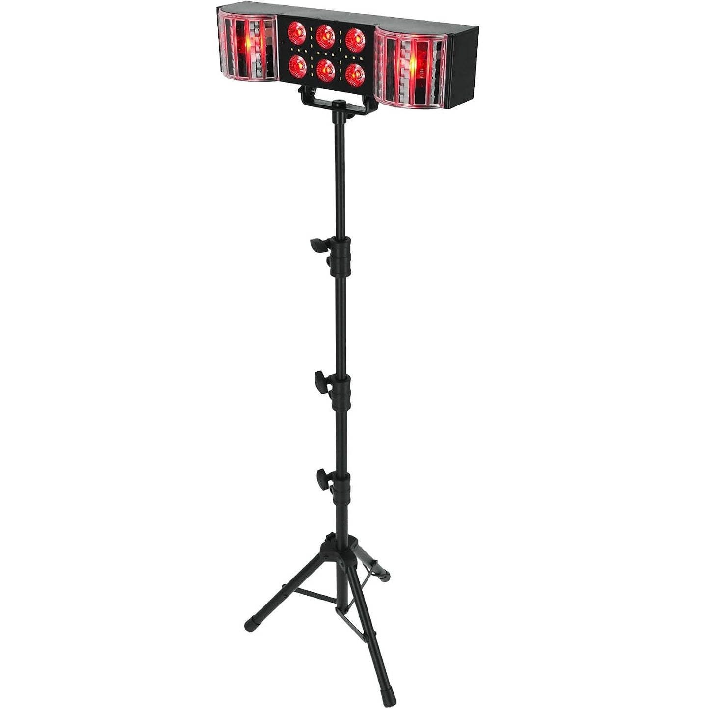 Technical Pro LGT22 DJ 3-in-1 Light Bar with Stand 360-degree Sound Activated LED System, Remote Control, Lightweight and Portable
