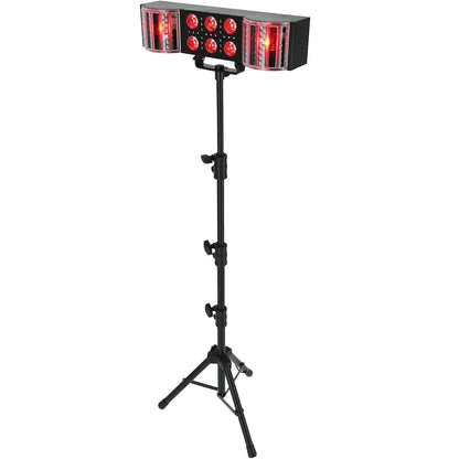 Technical Pro LGT22 DJ 3-in-1 Light Bar with Stand 360-degree Sound Activated LED System, Remote Control, Lightweight and Portable