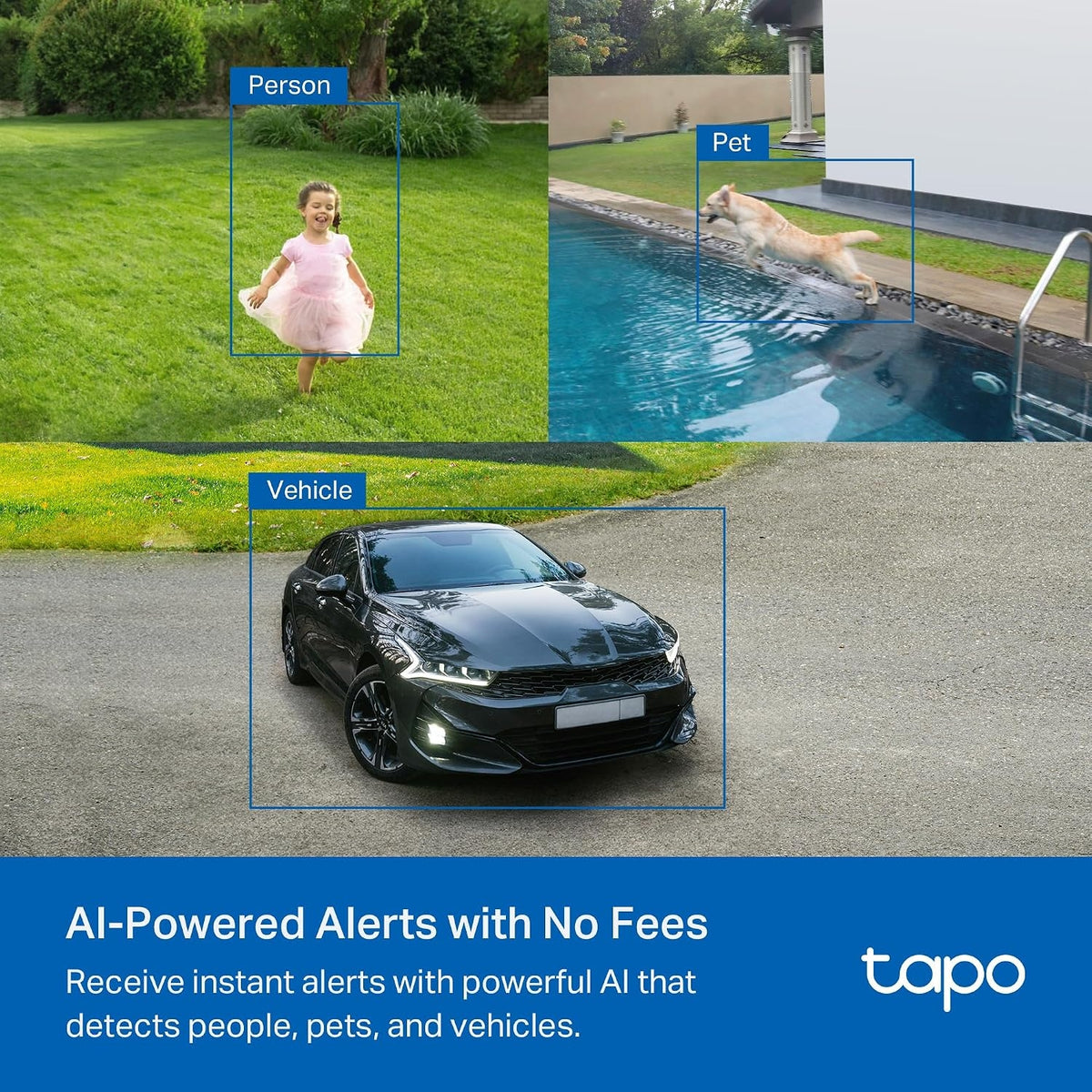 TP-Link Tapo C425 V2 Solar-Powered Smart Wire-Free Security Camera Kit