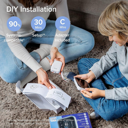 LEVOIT Touch Screen Smart Thermostat for Home, Wi-Fi Programmable, Works with Alexa ,Energy Saving, Large Touch Screen