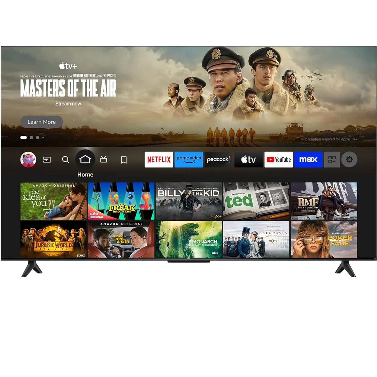 TCL - 55" Class S5 UHD 4K LED Smart TV with Fire TV 55S551F