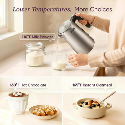 Cosori Stainless Steel Electric Kettle with Temperature Control, 1.7L CEK-S153-VUS