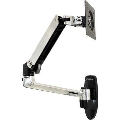 Ergotron LX Wall Mount Monitor Arm Polished Aluminum 45-243-026