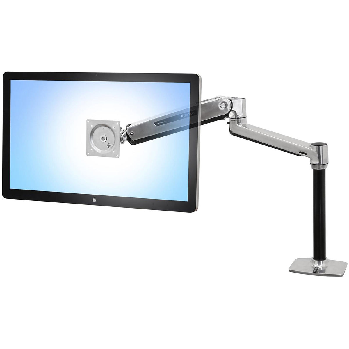Ergotron LX HD Sit-Stand Desk Arm for Displays up to 49" Polished Aluminum 45-384-026