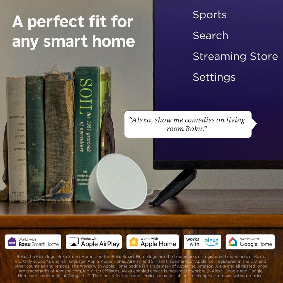 Roku - 24" Class Select Series HD LED Smart RokuTV (2025) 24R2D5-XB