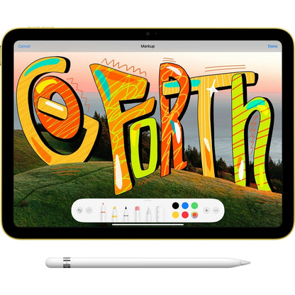 Apple 10.9" iPad 10th Gen 256GB Wi-Fi Only 12MP camera Wi-Fi 6, Silver MPQ83LL/A