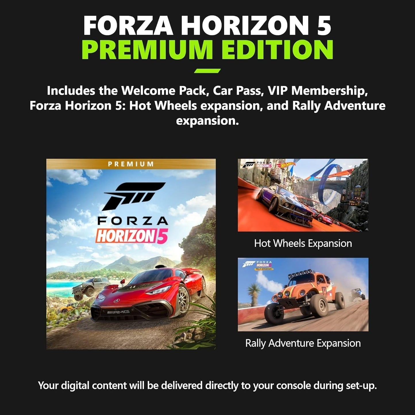 Microsoft Xbox Series X 1TB Console Forza Horizon 5 Bundle - Black RRT-00051